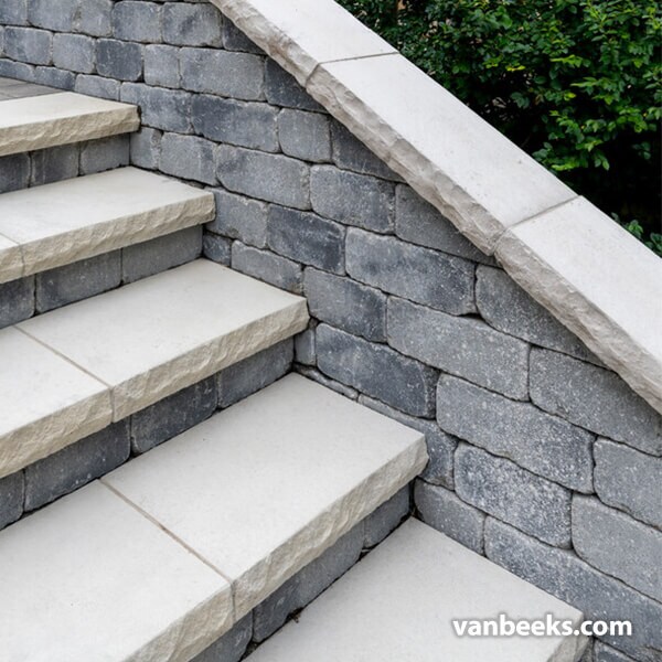 Unilock Ledgestone Buff Coping